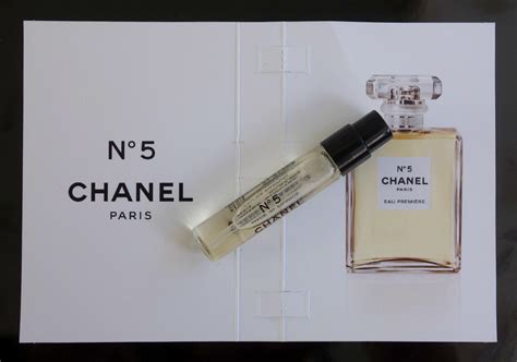 chanel number 5 sample.